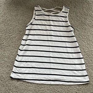 Girls size medium striped tank top